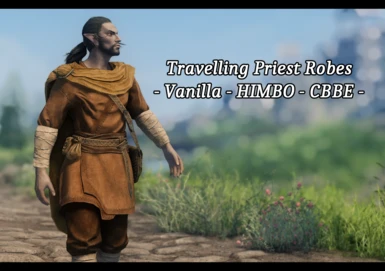Travelling Priest Robes - Vanilla HIMBO CBBE -