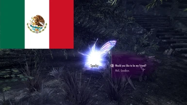 Sparky - a fairy companion Spanish