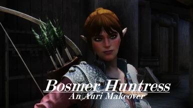Bosmer Huntress - An Auri Replacer