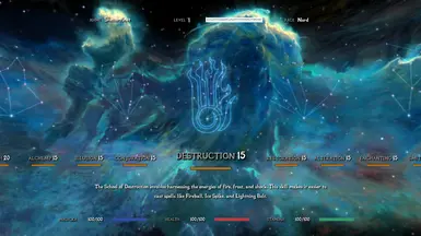 Skills menu - Experience patch available in 1.1