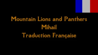 Mountain Lions and Panthers- Mihail Trad FR