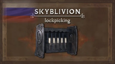 Skyblivion Lockpick menu (RUS Translation)