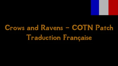 Crows and Ravens - COTN Patch Trad FR