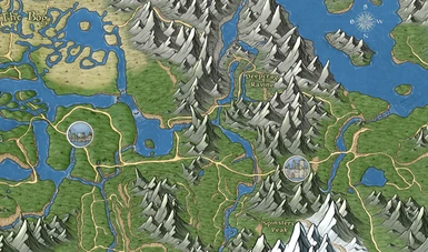 Beyond Reach Paper Map for FWMF
