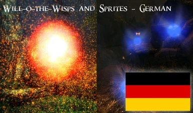 Will-o-the-Wisps and Sprites - German