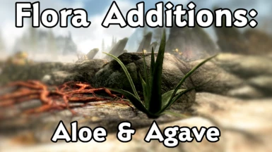 Flora Additions - Aloe and Agave