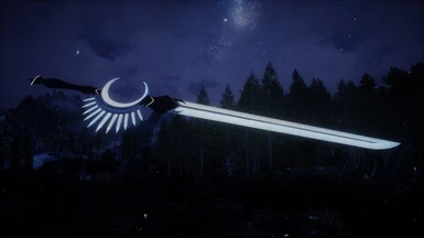 Crescent Moon - Blade of Lunar Glass - ES