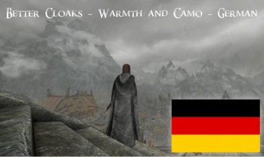 Better Cloaks - Warmth Armor and Camo - German
