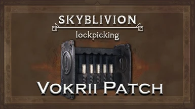 Vokrii - Skyblivion Lockpick Menu Patch