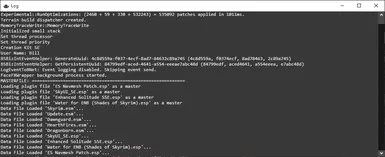 CK LOG Window