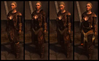 NordWarUA Vanilla Armor Replacer - Fur Armor Female