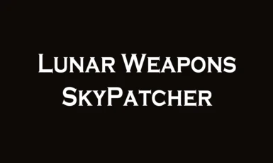 Lunar Weapons SkyPatcher