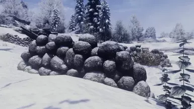 wall near dawnstar