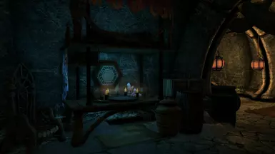 Custom enchanting table, featuring custom storage for soul gems