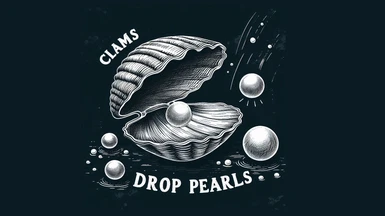Clams Drop Pearls