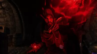 Red Vampire Eyes - Bloodmage