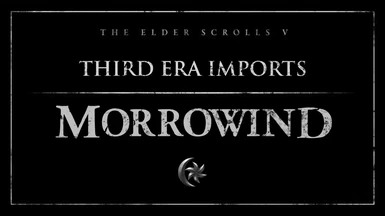 Third Era Imports Morrowind - Armour and Weapons - SPID