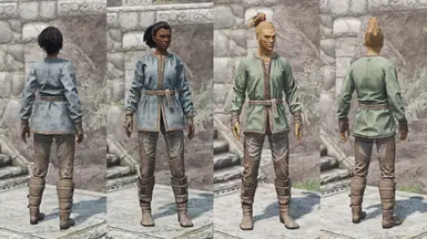 Sentry Tunic &amp; Treads - RAID Weathers + CS / BnP skin, Modular SMP Hairstyles, Vanilla hair remake