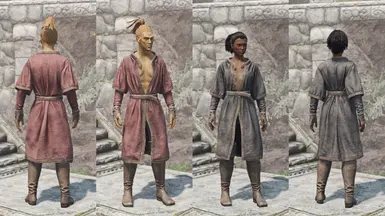 Seer Robe &amp; Waders - RAID Weathers + CS / BnP skin, Modular SMP Hairstyles, Vanilla hair remake