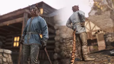 Ruvaak Dahmaan / CoverKhajiits, Vanilla hair remake