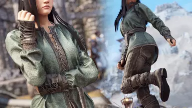 Ruvaak Dahmaan ENB / CotR - HQ Character addon, Modular SMP Hairstyles, Malignis Animations
