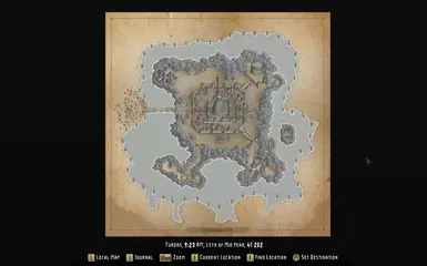 Vigilant Paper Map for FWMF by Limon at Skyrim Special Edition Nexus ...