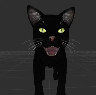 New black kitty textures