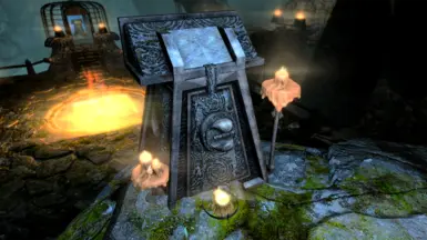 Solstheim Pedestal and Nord Pull Bar