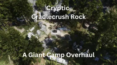 Cryptic Cradlecrush Rock -FuzzBeed's Giant Camps at Skyrim Special ...