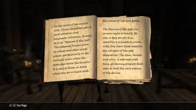 Hint II on the hidden new alchemy books. (CACO version only)
