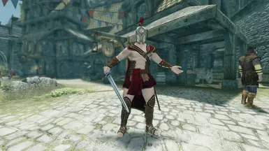 Sword is not included