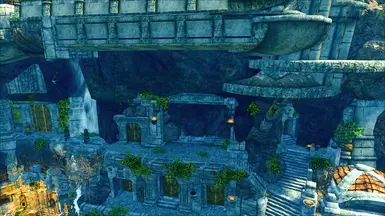 Broken - Entrances blocked by some out of place rock