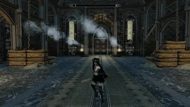 Press the left and right mouse buttons simultaneously without a shield