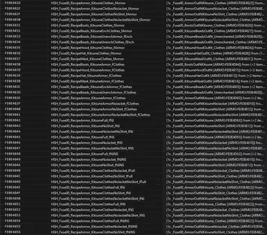 Welcome to xEdit copy + paste hell