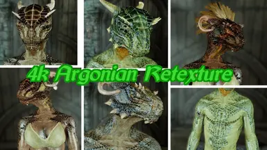 Argonian Retexture SE 4K 2K 1K