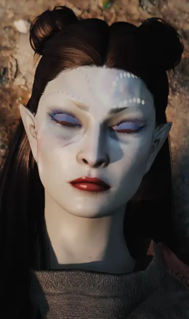 Dead Version, she's even paler than living version!