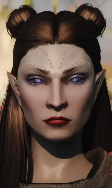 How she looks without hood