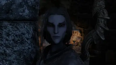 HairFemaleElf06  + Vanilla Hair Remake + Improved Eyes + ENB