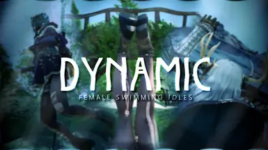 Dynamic Female Swimming Idles