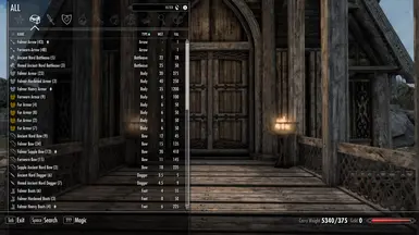 Actual Inventory - All that loot!