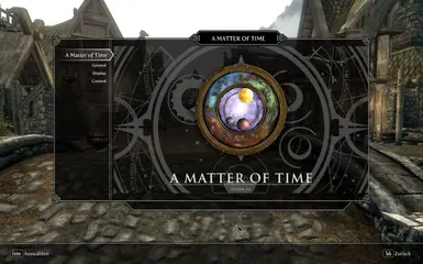 a matter of time skyrim special edition