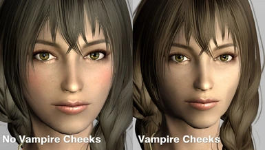 No Vampire Cheeks option