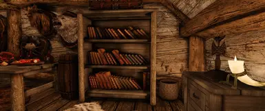 Bookshelf full