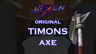 TImons axe original (Hexen - fighter weapon)