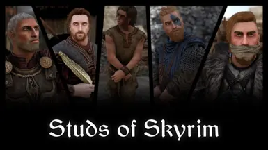 Studs of Skyrim - Ulfric Tullius Hadvar Ralof and Lokir replacer