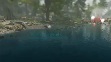 I'm lying. You can't actually set jp's beautiful bridge on fire