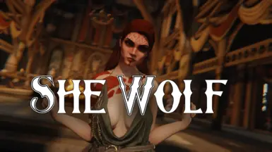 SheWolf Aela - High Poly Head - SkyPatcher -  or Eola - Serana - Lydia - Mjoll - Uthgerd
