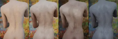 Scars have their own normals as well(makes them look 3D instead of flat).