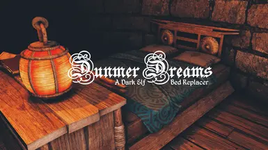 Dunmer Dreams - A Dark Elf Bed Replacer