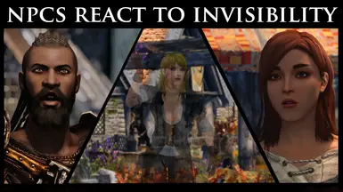 NPCs React To Invisibility (Russian translation)